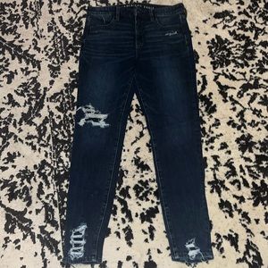 American Eagle Size 8 High Rise Jeggings